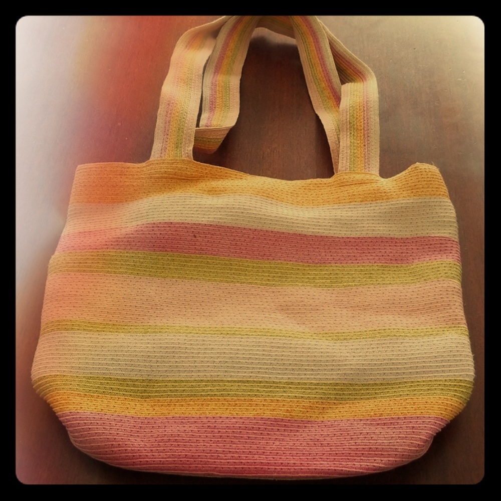 Gently used summer handbag.